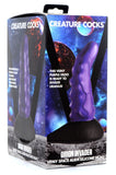 Orion Invader Veiny Space Alien Silicone Dildo - Purple