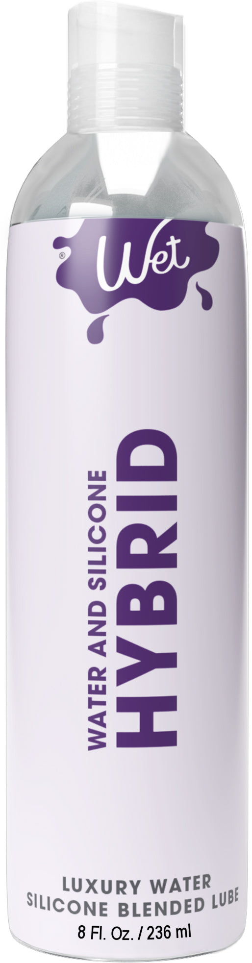 "Wet Hybrid Luxury Water/silicone Blend Based Lubricant 8 Oz WT20732"