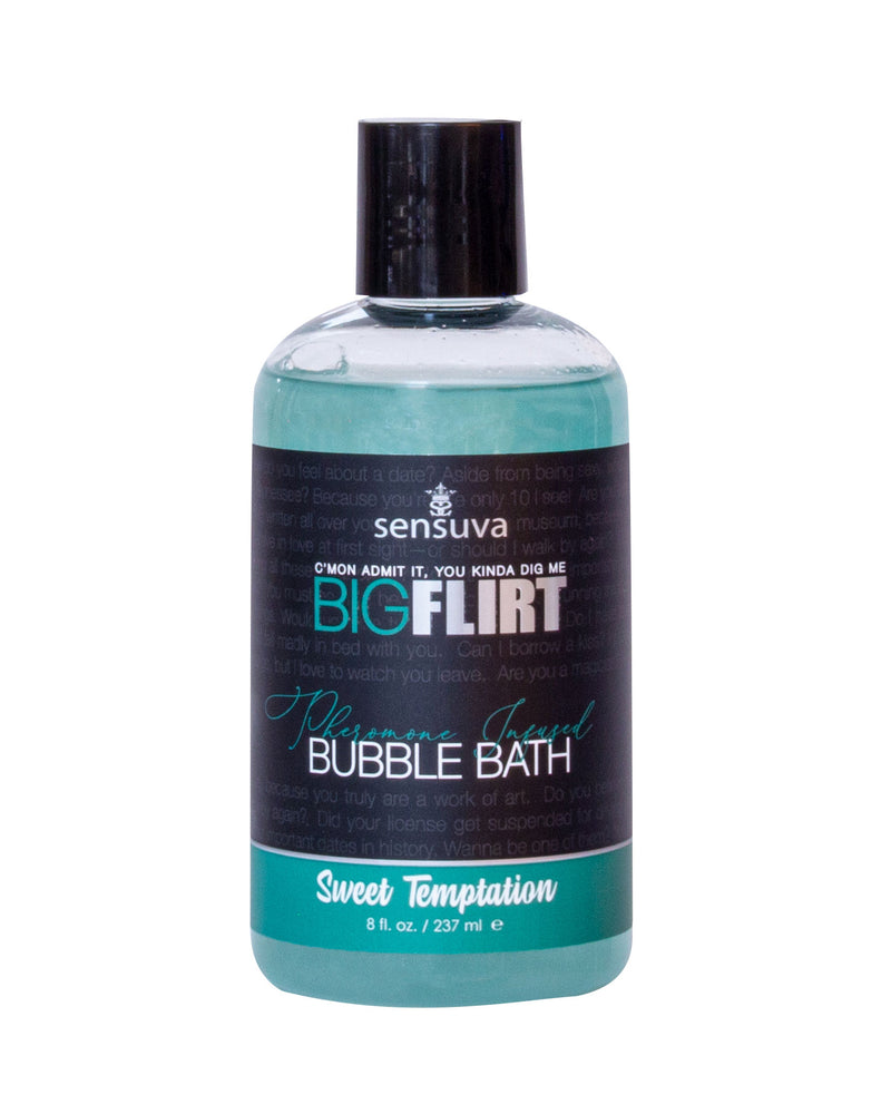 "Big Flirt Pheromone Infused Bubble Bath - Sweet Temptations - 8 Fl. Oz. SEN-VL616"