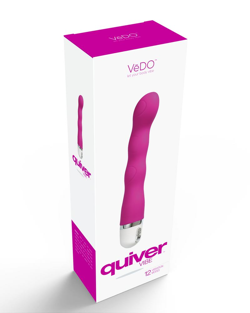 Quiver Vibrator - Hot in Bed Pink