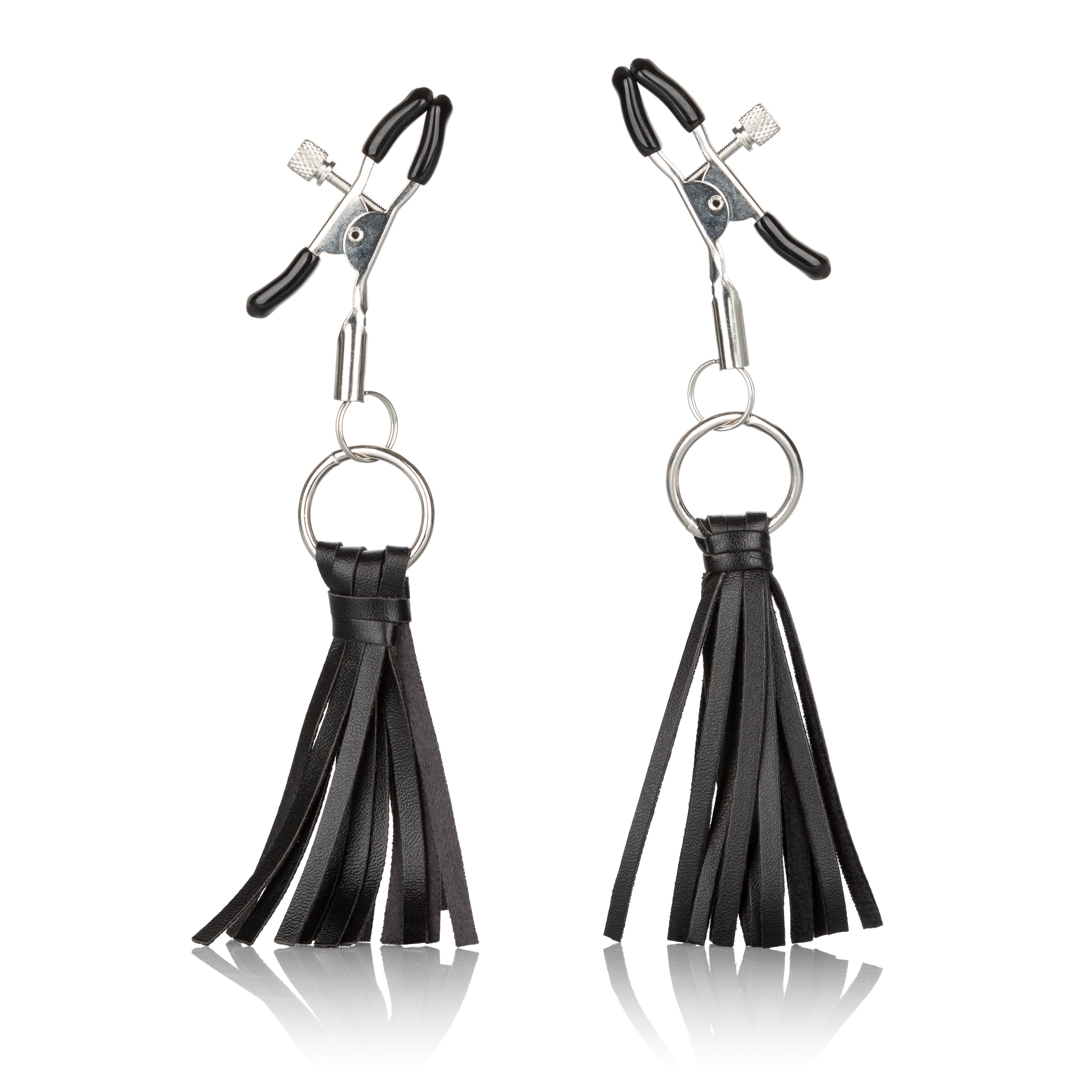 Nipple Play Playful Tassels Nipple Clamps - Black