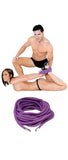 "Fetish Fantasy Series Japanese Silk Rope - Purple PD3869-12"