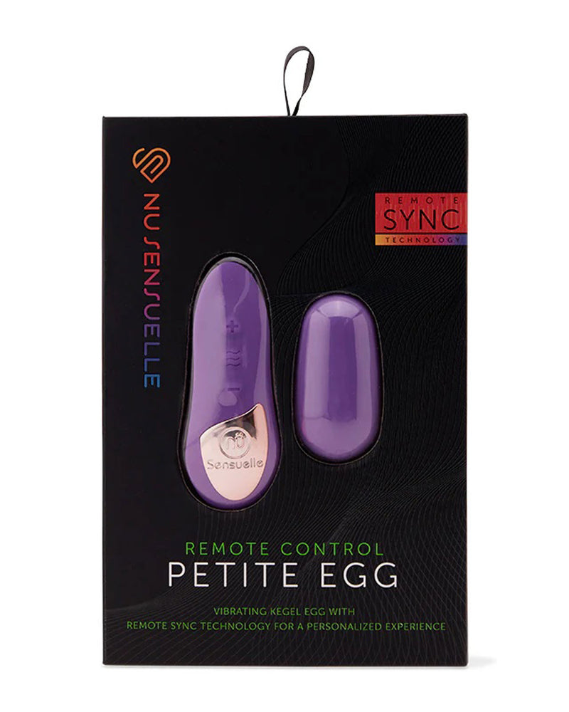 Nu Sensuelle Remote Control Petite Egg - Purple