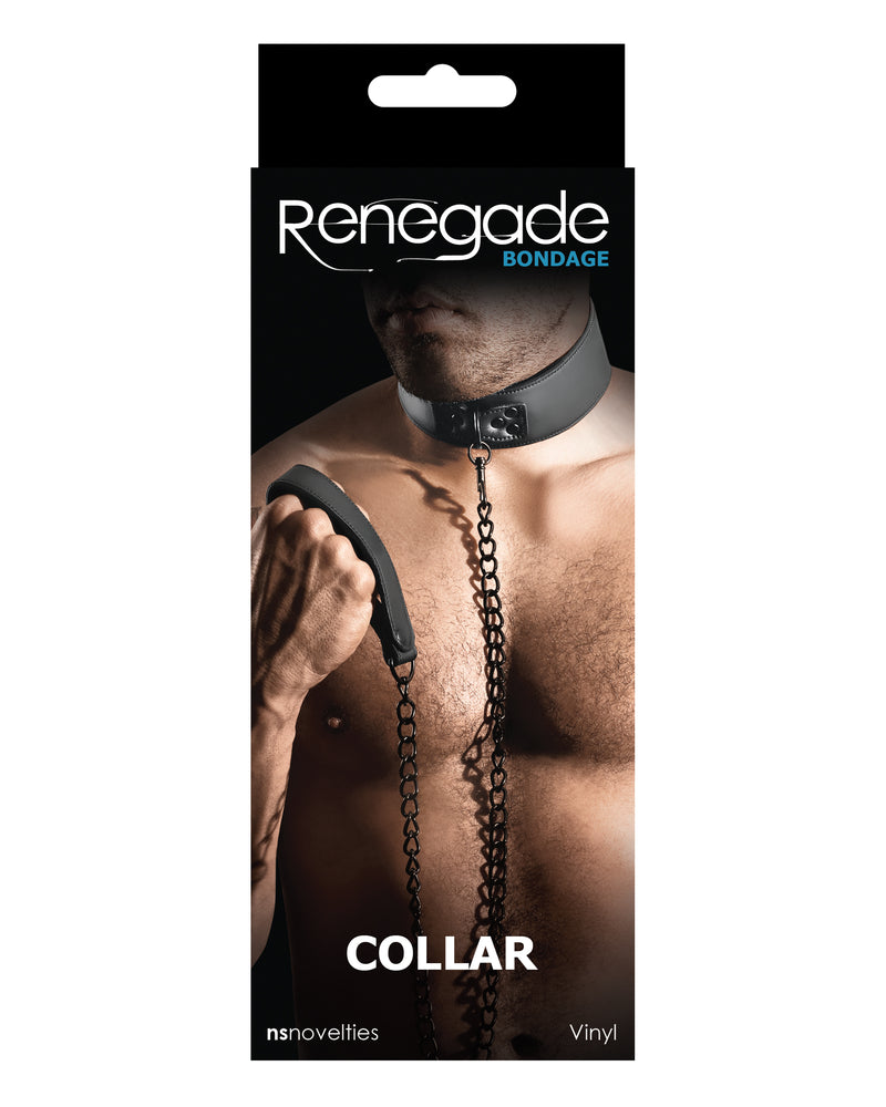 "Renegade Bondage Collar - Black NSN1192-13"