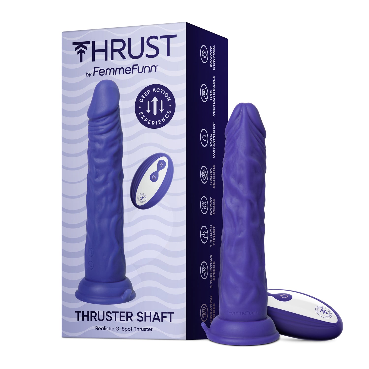 "Thruster Shaft - Purple FF-1045-2D"