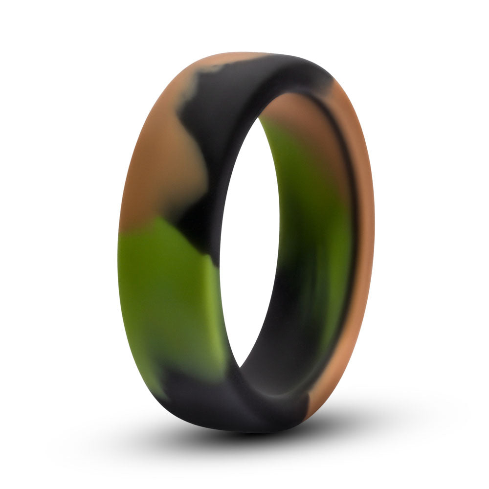 "Performance - Silicone Camo Cock Ring - Green Camoflauge BL-91169"