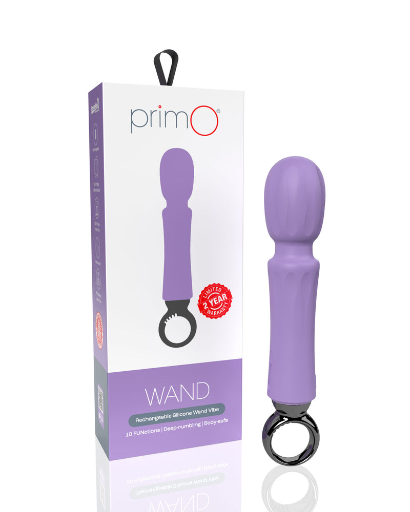 "Primo Wand Rechargeable Vibe - Lilac AP1-LL"