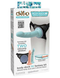 Dillio Platinum Body Dock Se Fantasy Kit - 6 Inch and 7 Inch - Blue and Pink