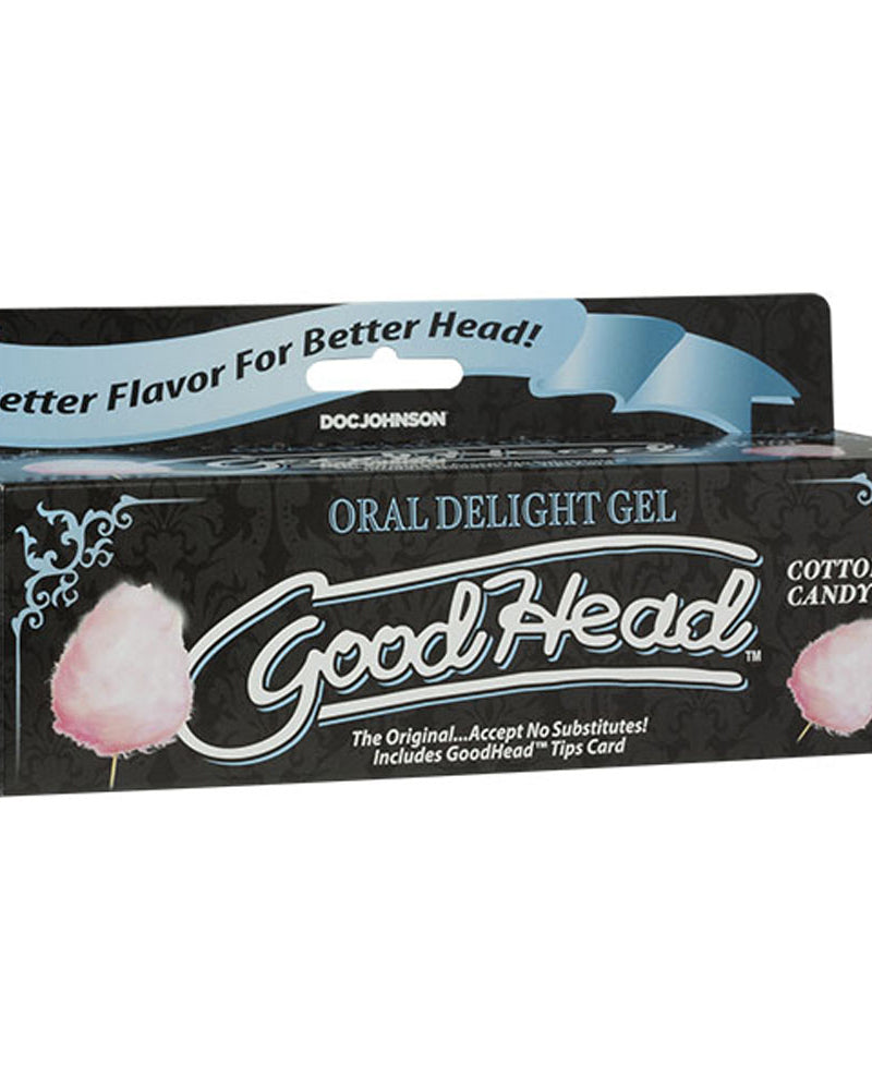 "Goodhead - Oral Delight Gel - 4 Oz Tube - Cotton Candy DJ1360-09-BX"
