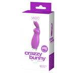 Crazzy Bunny Rechargeable Bullet - Perfectly Purple