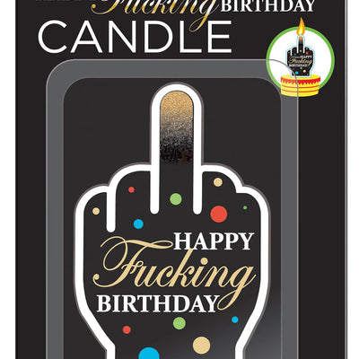 "Happy Fucking Birthday Candle LG-CP1053"