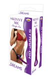 Wet Dreams Skinny Me Strap-on - Purple