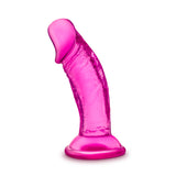 "B Yours - Sweet n' Small 4 Inch Dildo With Suction Cup - Pink BL-13620"