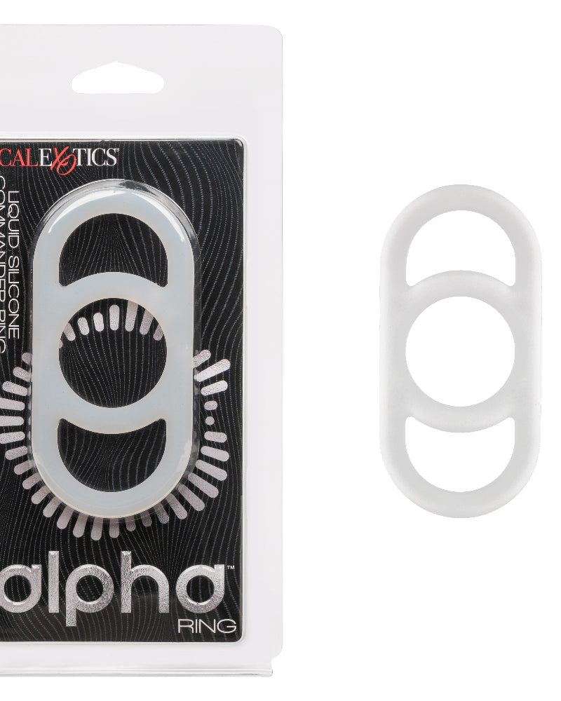 "Alpha Liquid Silicone Commander Ring - Natural SE1492202"