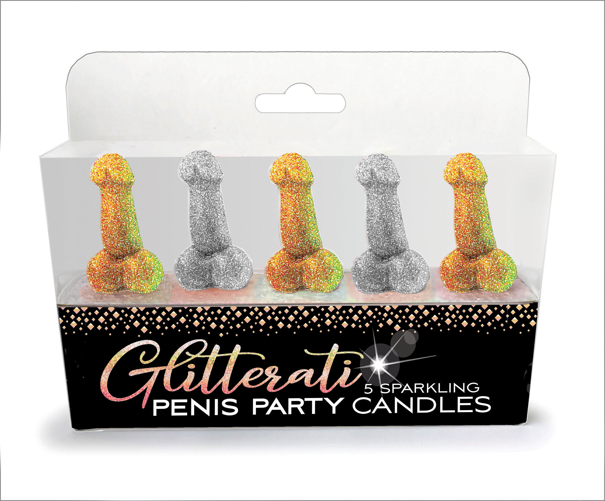 "Glitterati Penis Party Candles CP-1034"