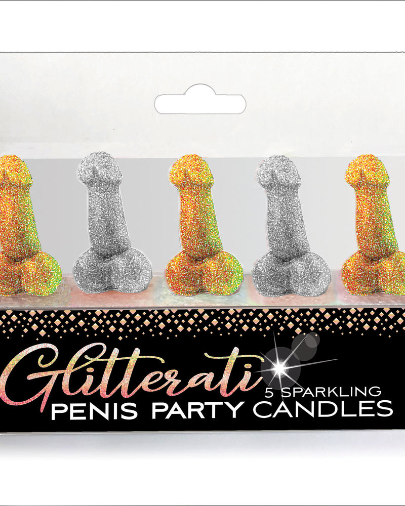 "Glitterati Penis Party Candles CP-1034"