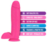 Neo - 11 Inch Dual Density Dildo - Neon Pink