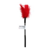 "Sex and Mischief Feather Tickler - Red SS100-72"