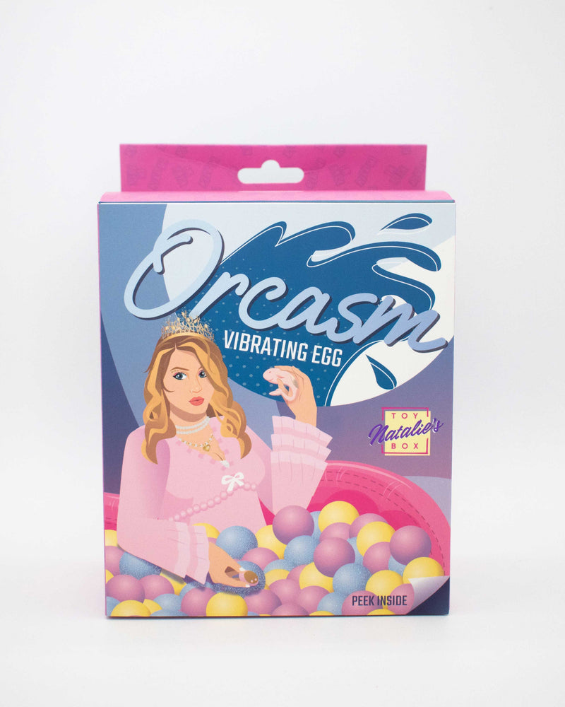 "Orcasm Remote Controlled Wearable Egg Vibrator - Pink LAK-9101"