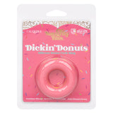 Naughty Bits Dickin Donuts Silicone Donut Cock Ring - Pink