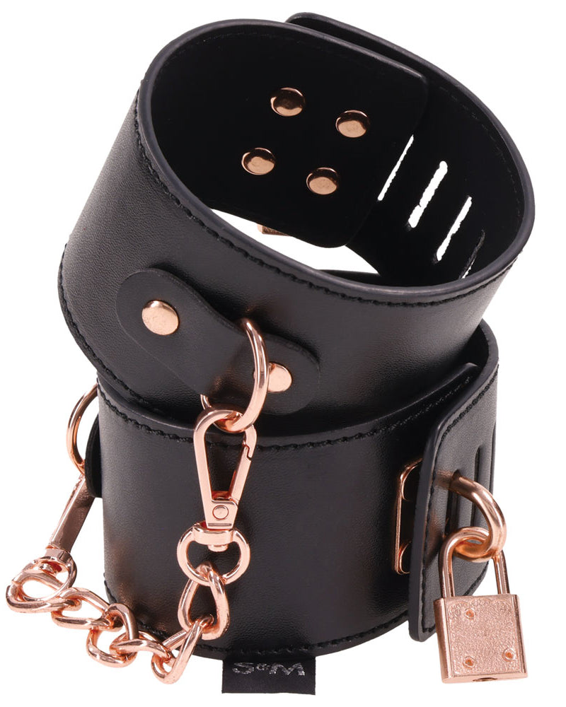 Brat Locking Cuffs - Black