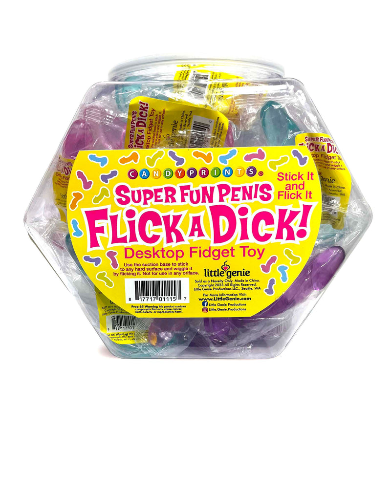 "Flick a Dick - Desktop Fidget Toy - Display of 24 LG-CP1115"