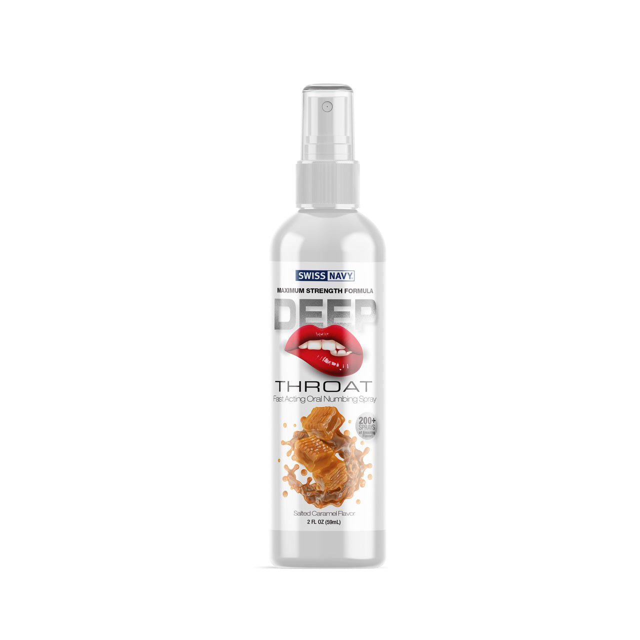 "Swiss Navy Deep Throat Spray - Salted Caramel - 2 Fl Oz MD-SNDTSC2"