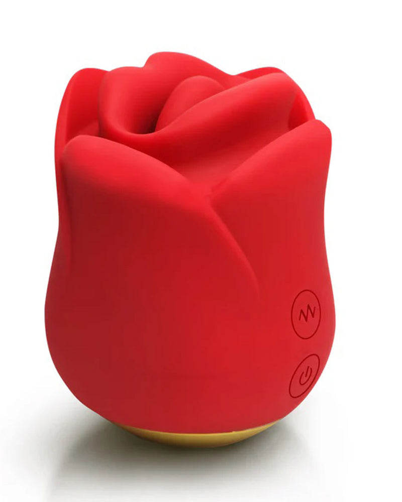 Sweet Kiss Kissing & Vibrating Clitoral Stimulator - Red