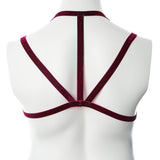 Gender Fluid Sugar Coated Harness - Large/xxlarge - Raspberry