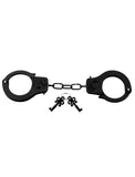 Fetish Fantasy Series Designer Metal Handcuffs - Black