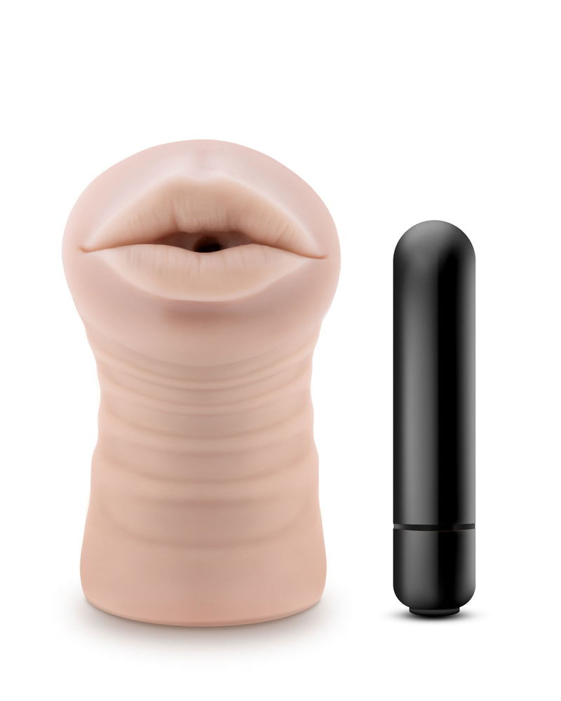 Enlust - Nicole - Vibrating Stroker - Beige