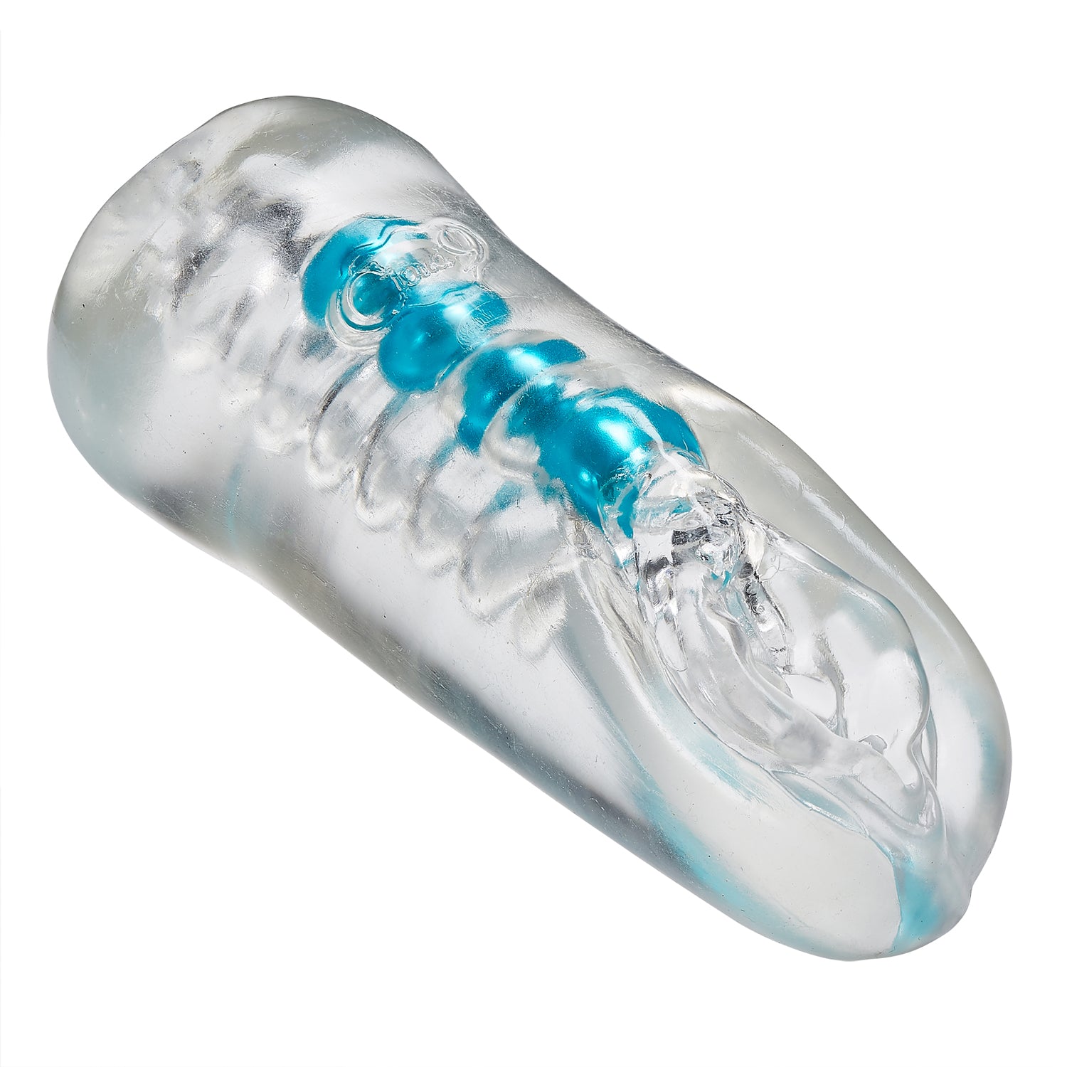 "Personal Double Ended Beaded Stroker Clear WTC406"