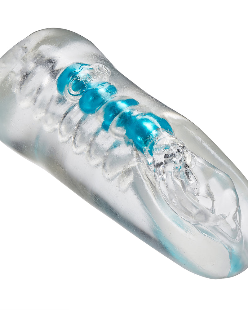 "Personal Double Ended Beaded Stroker Clear WTC406"