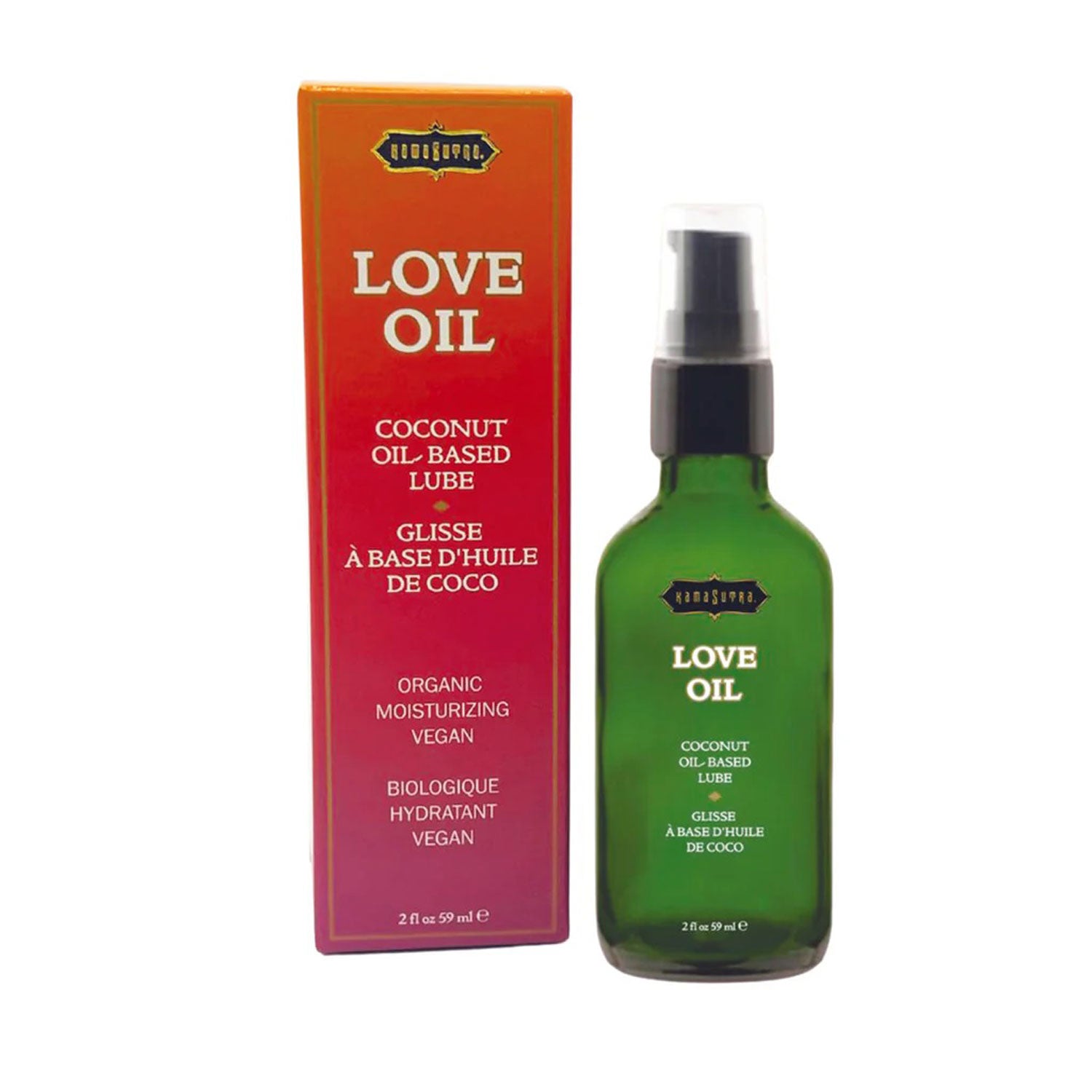 "Love Oil Coconut Oil Based 2 Oz KS-10290"