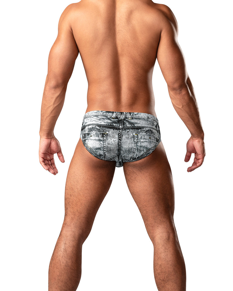 "Dirty Denim - Bikini - Small - Denim MP-486286DNSM"