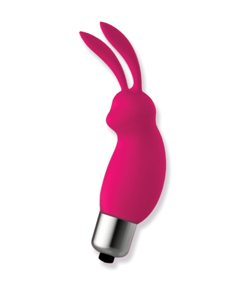 The 9's Silibus Silicone Bunny Bullet - Pink