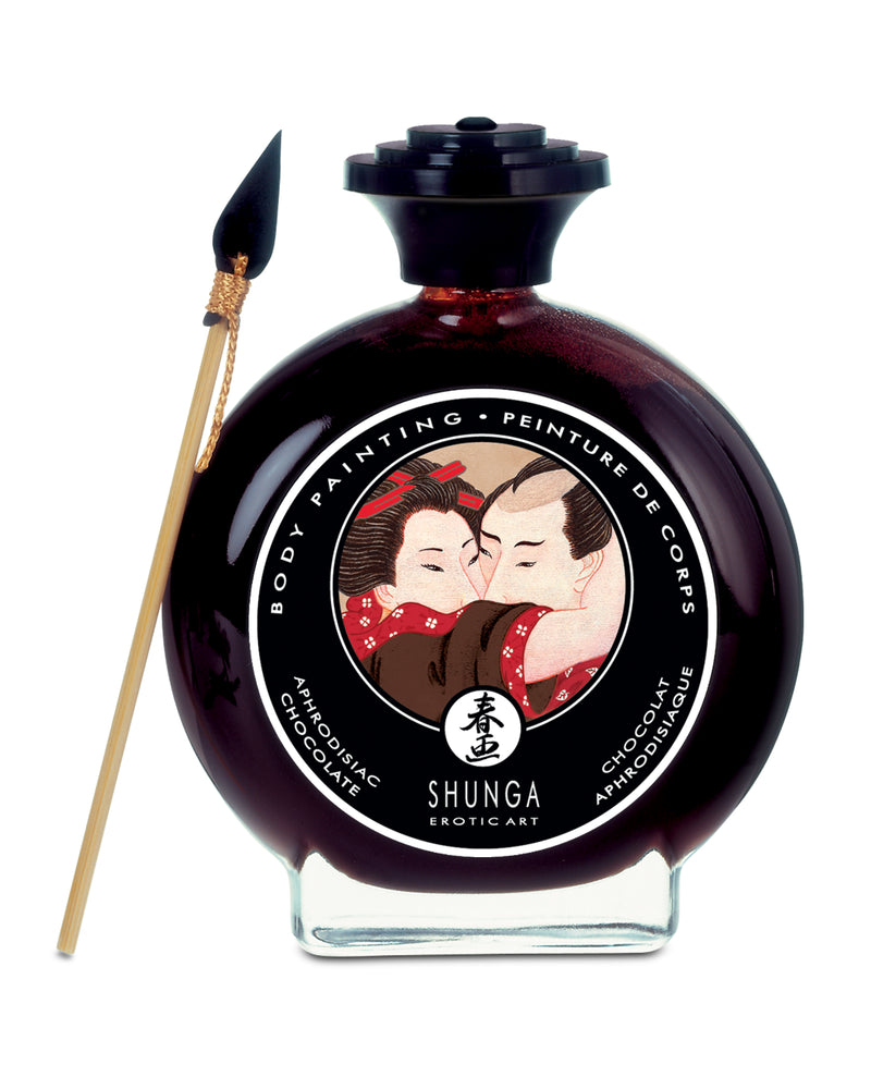 "Edible Body Paint - Aphrodisiac Chocolate - 3.5 Fl. Oz. / 100 ml SHU7000"