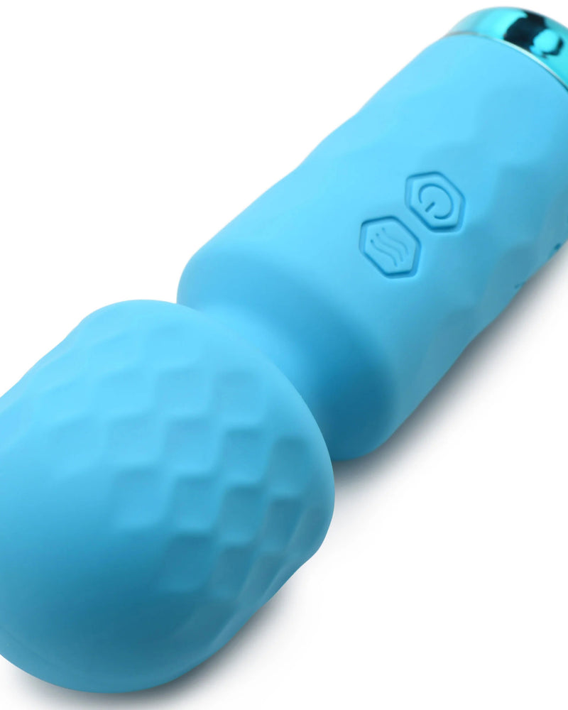 "10x Mini Silicone Wand - Blue BNG-AH205-BLU"