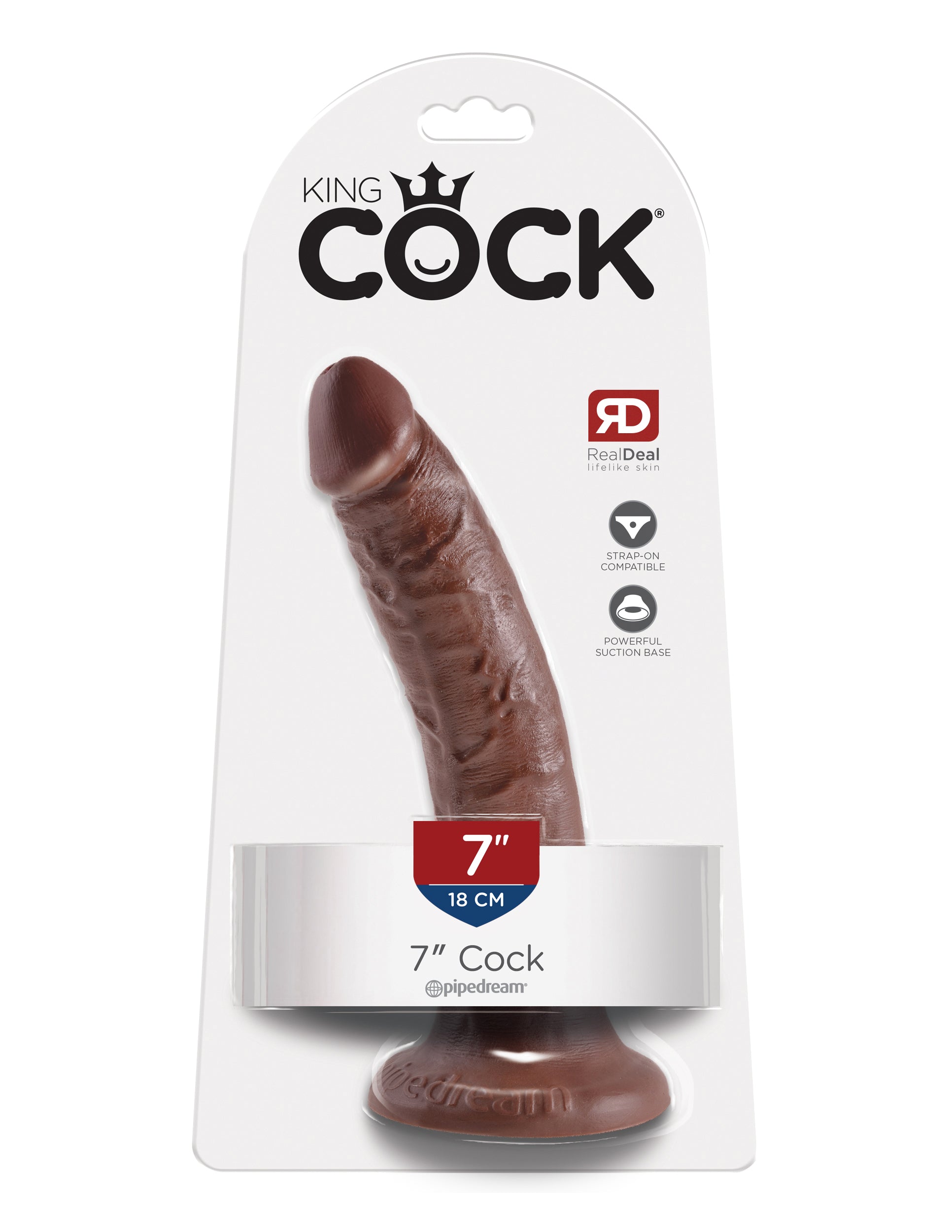 King Cock 7-Inch - Brown