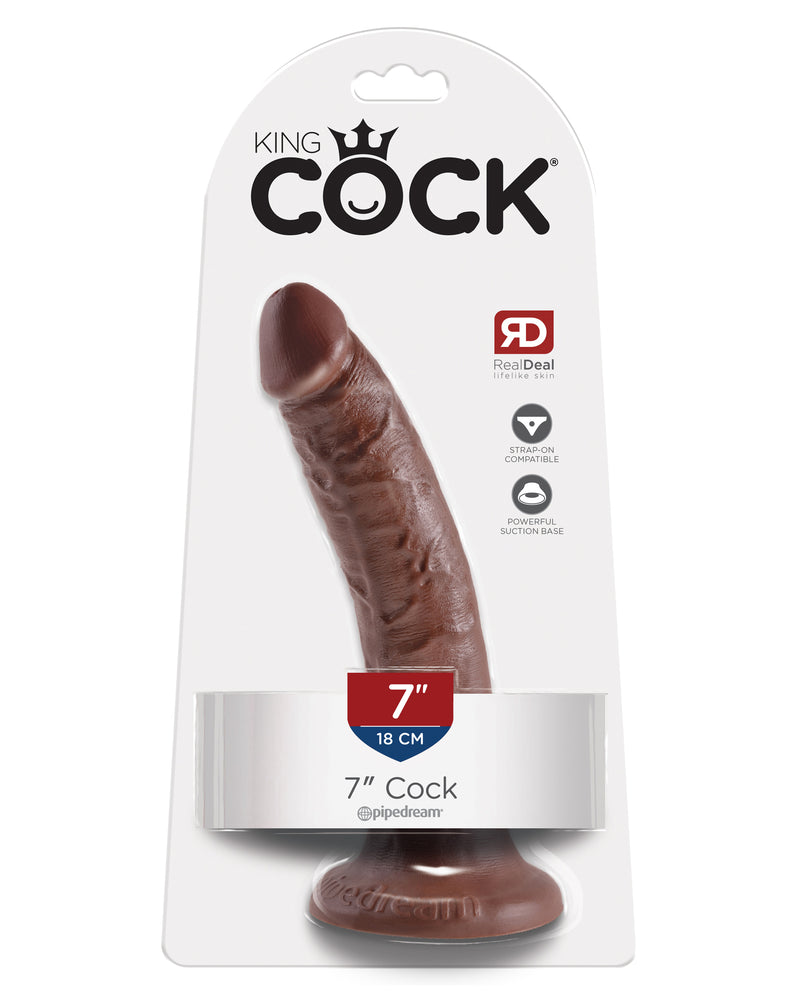King Cock 7 pulgadas - Marrón