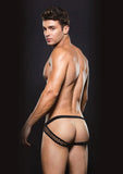 Envy Modern Fishnet Open Back Brief - Small/medium - Black