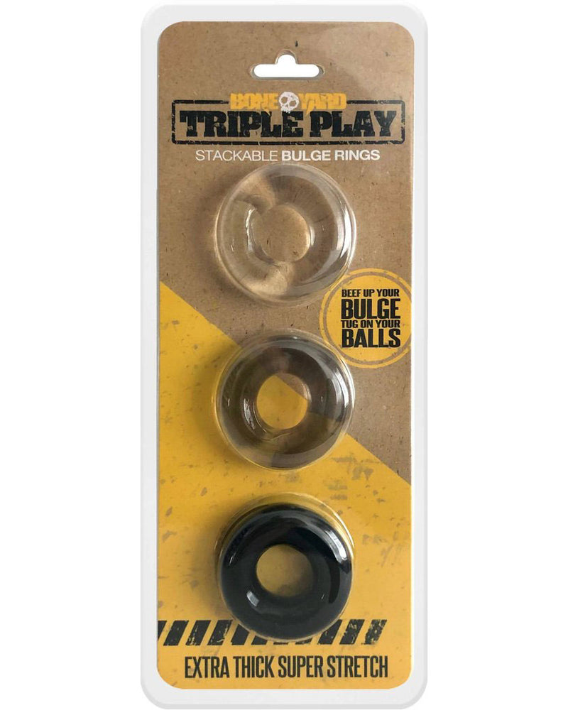 Triple Play Cock Ring