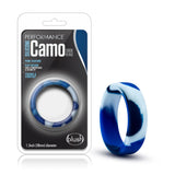 Performance - Silicone Camo Cock Ring - Blue Camoflauge