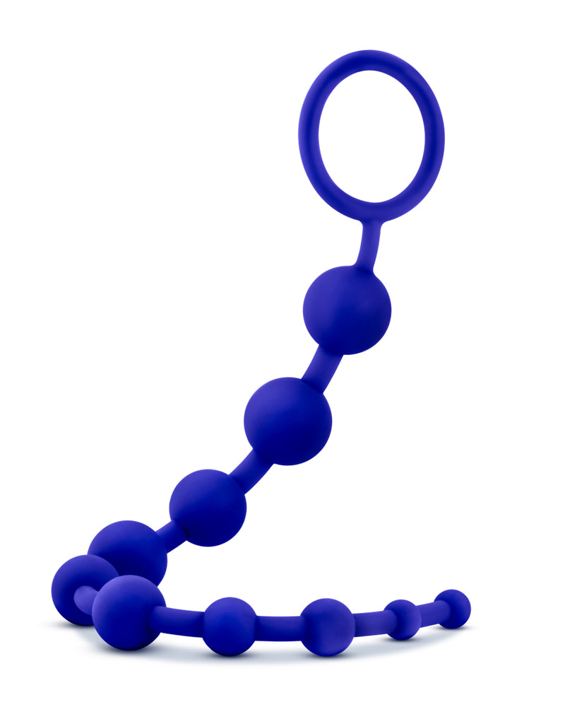 "Luxe Silicone 10 Beads - Indigo BL-11002"