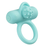 Silicone Rechargeable Nubby Lover's Delight - Blue