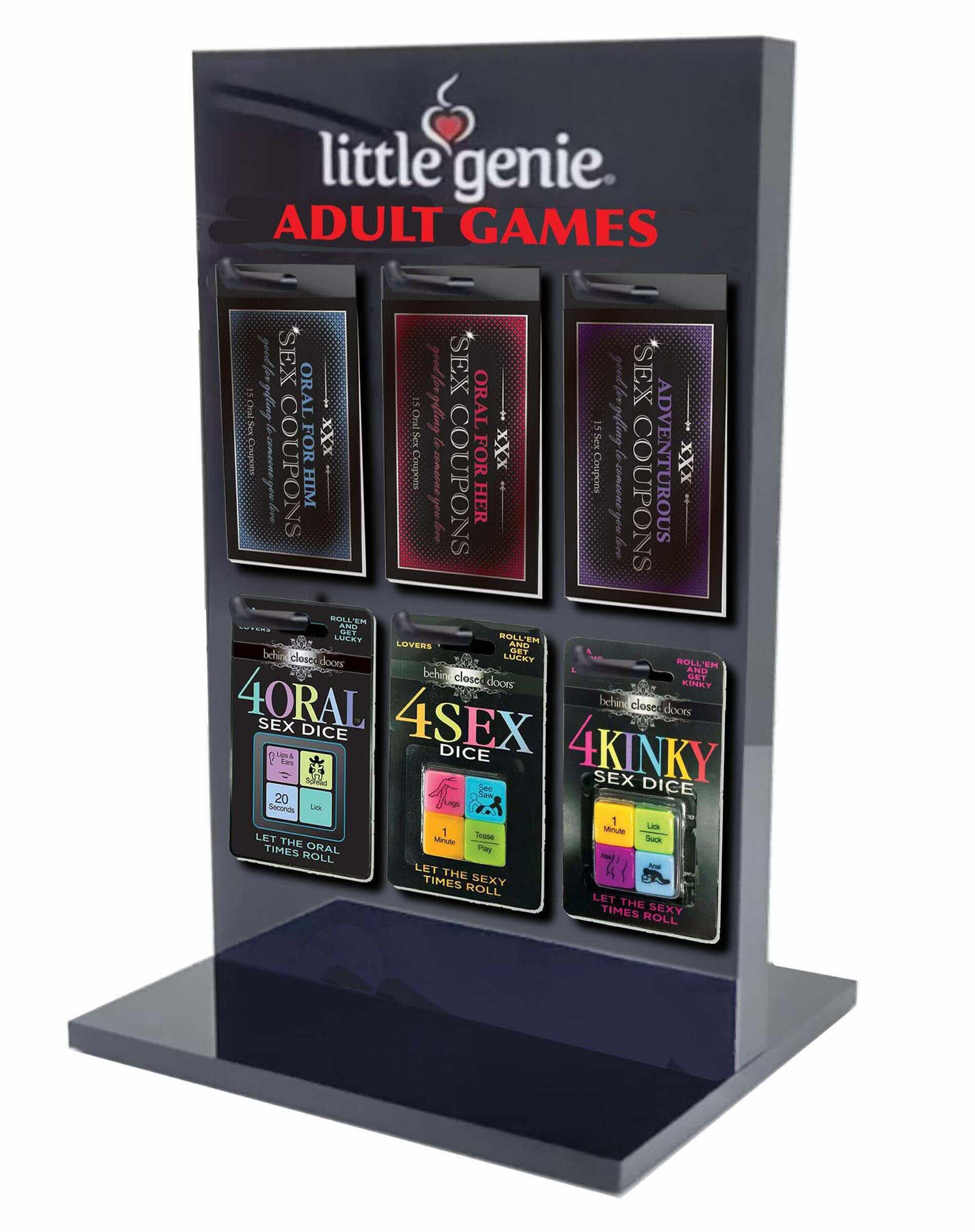 Retail Display Spinner -Super Fun Penis Keychains and Romance Games