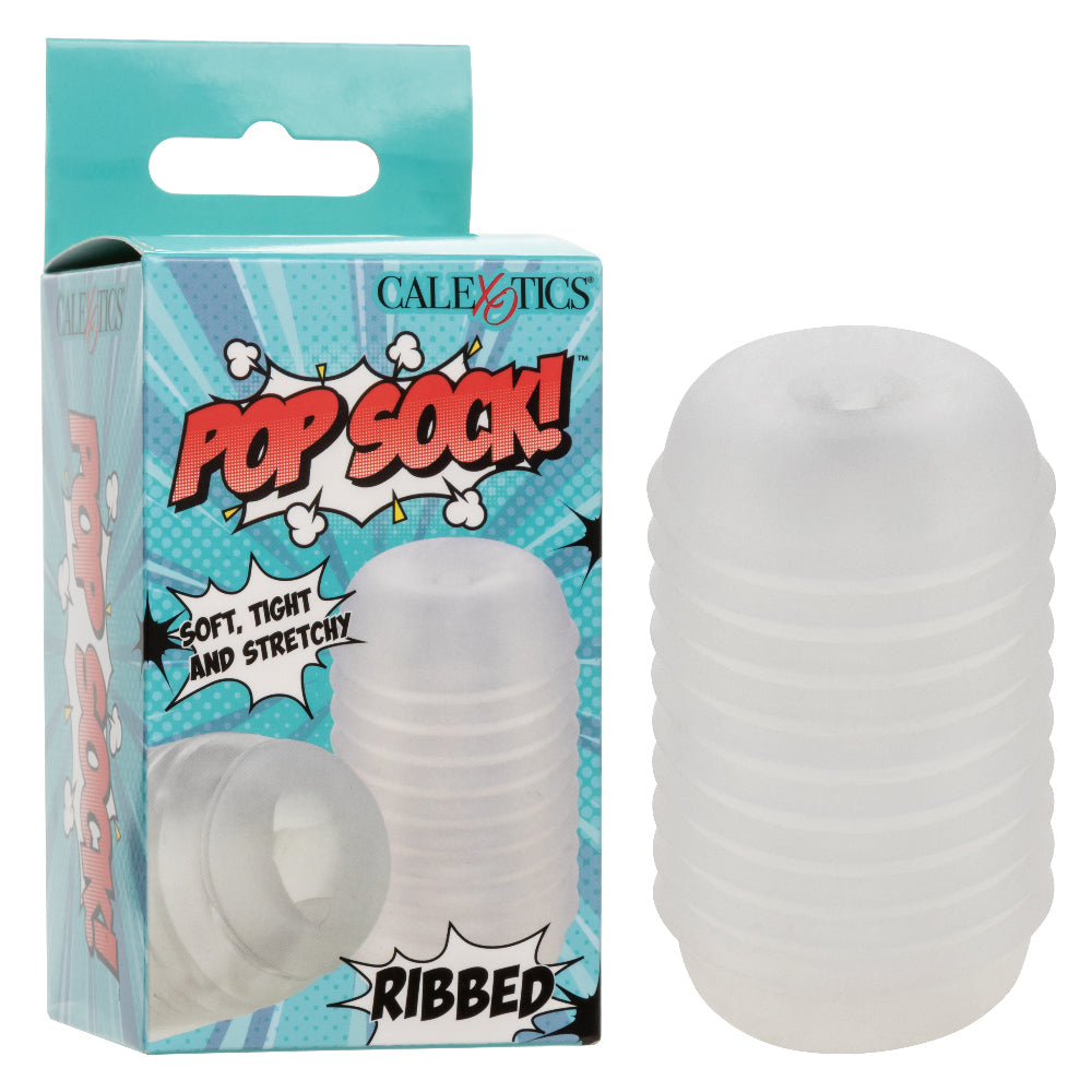 "Pop Sock Ribbed - Clear SE0936303"