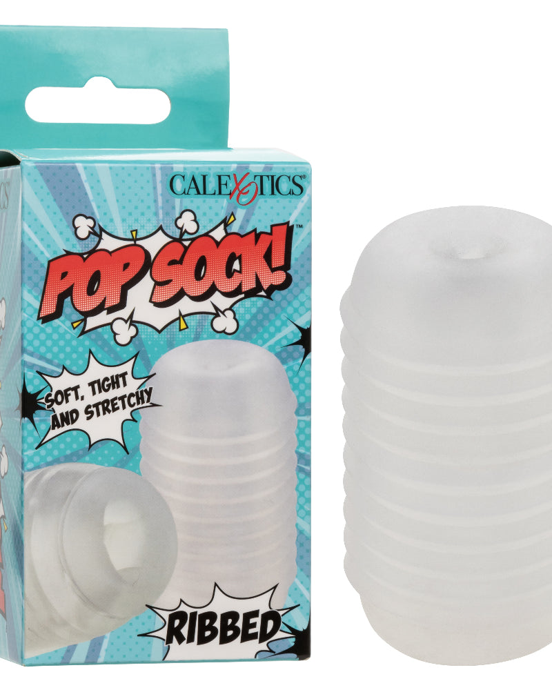 "Pop Sock Ribbed - Clear SE0936303"