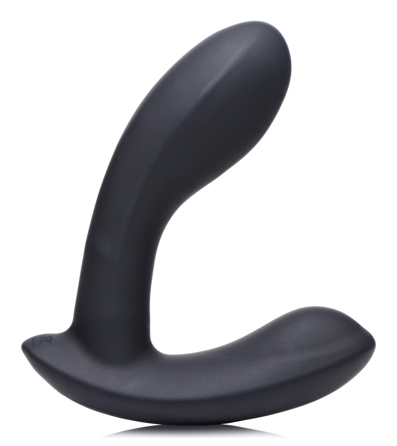 "E-Stim and Vibrating Prostate Massager - Black ZE-AG663"