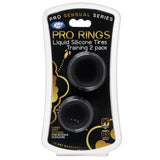 Cloud 9 Pro Rings Liquid Silicone Tires 2 Pack - Black